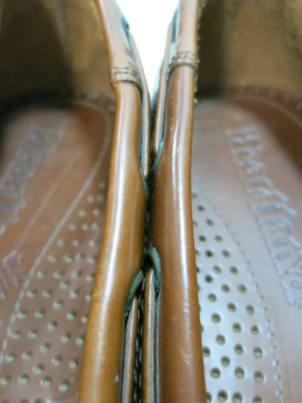 Heartland Leather Tassel Dress Moccasins Loafers Shoes Men's Footwear Sz 9 M